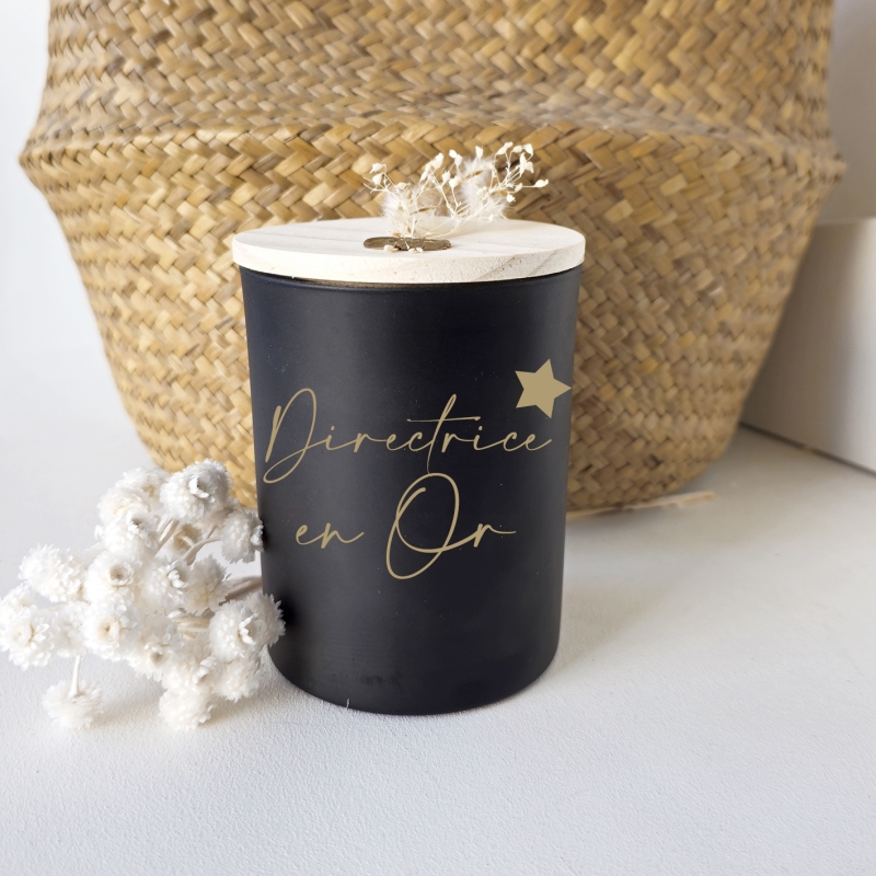 Bougie cadeau directrice Bougie cadeau directrice