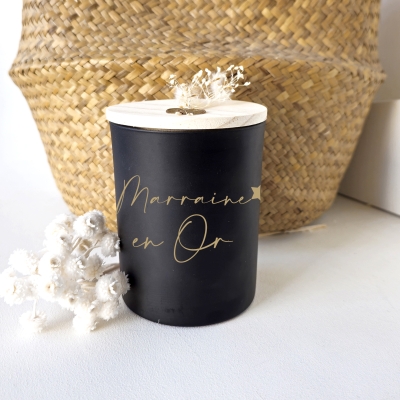 Bougie Marraine en Or